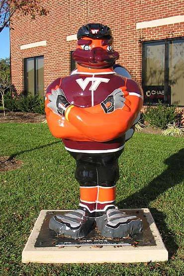 Hokie Bird Statue