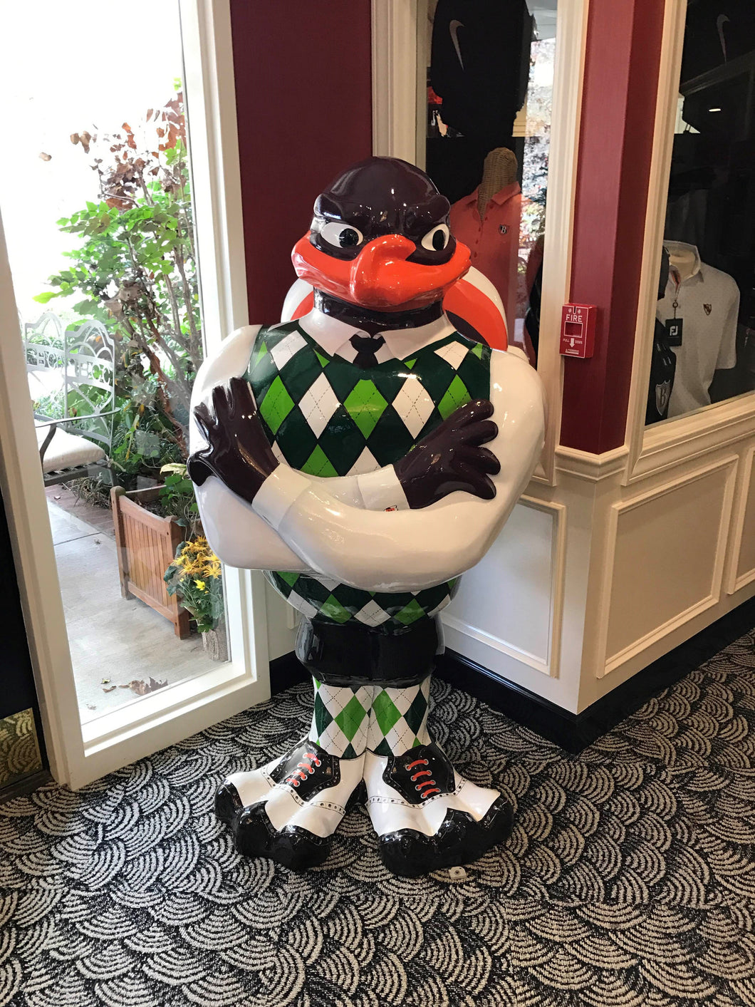 Hokie Bird Statue