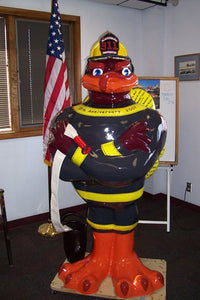 Hokie Bird Statue