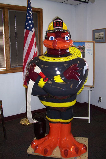 Hokie Bird Statue