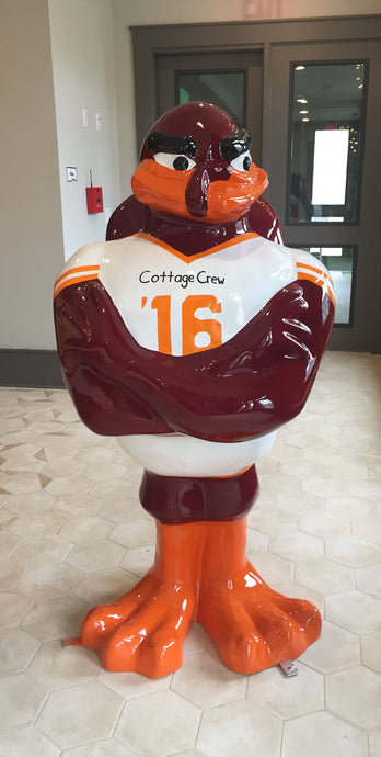 Hokie Bird Statue