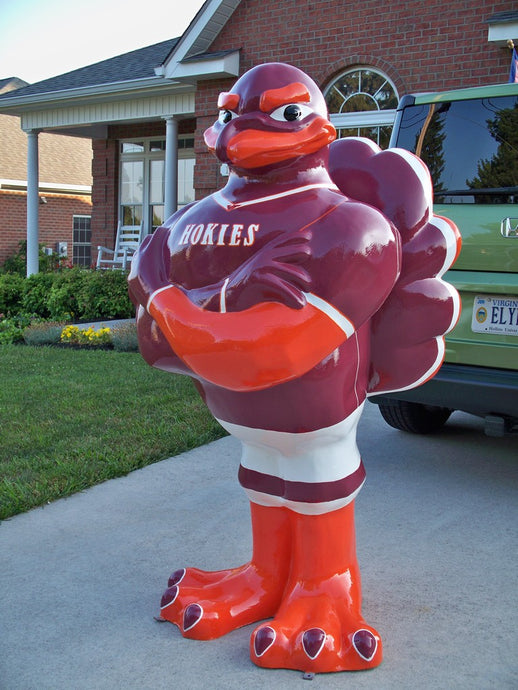 Hokie Bird Statue