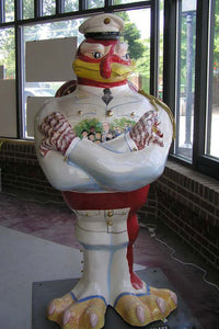Hokie Bird Statue