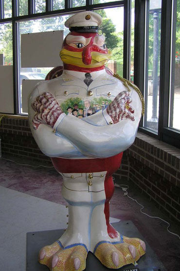 Hokie Bird Statue