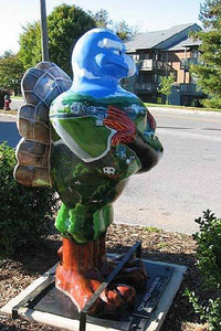 Hokie Bird Statue