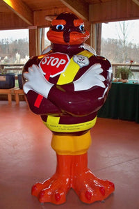 Hokie Bird Statue