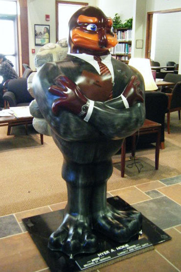 Hokie Bird Statue