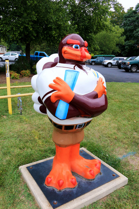 Hokie Bird Statue