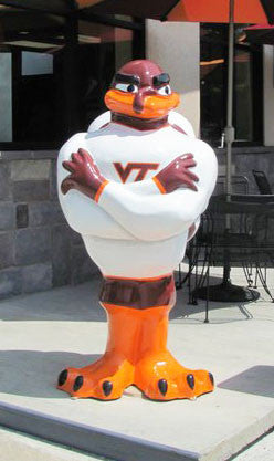 Hokie Bird Statue