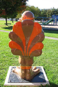 Hokie Bird Statue