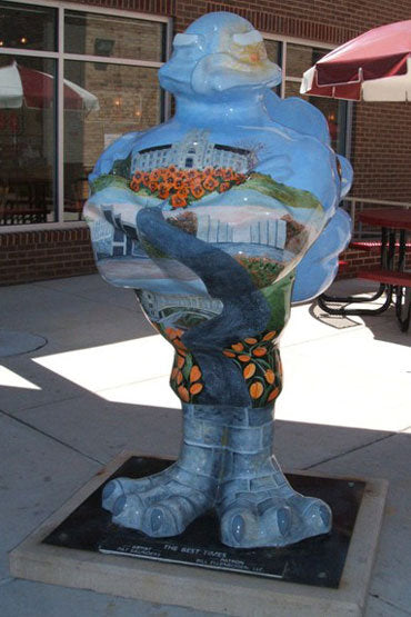 Hokie Bird Statue