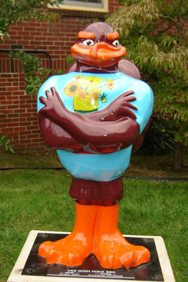 Hokie Bird Statue