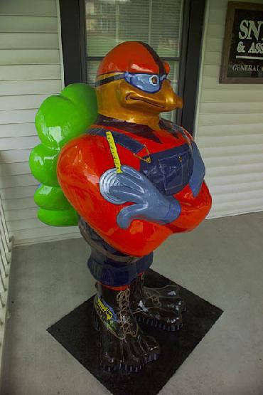 Hokie Bird Statue