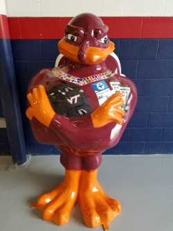 Hokie Bird Statue