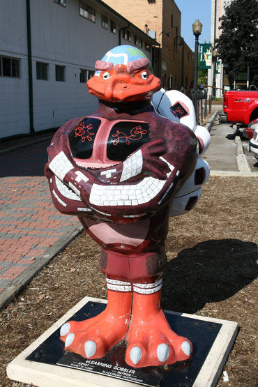 Hokie Bird Statue