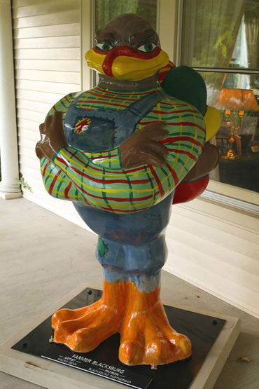 Hokie Bird Statue