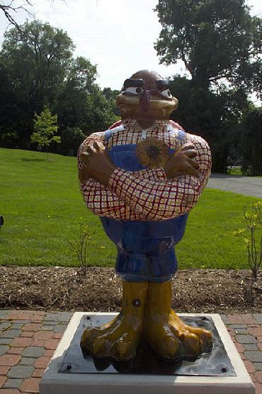 Hokie Bird Statue
