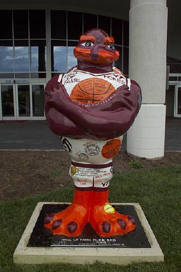 Hokie Bird Statue