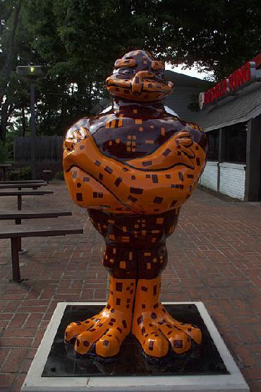 Hokie Bird Statue