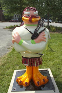 Hokie Bird Statue
