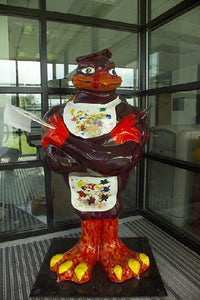 Hokie Bird Statue