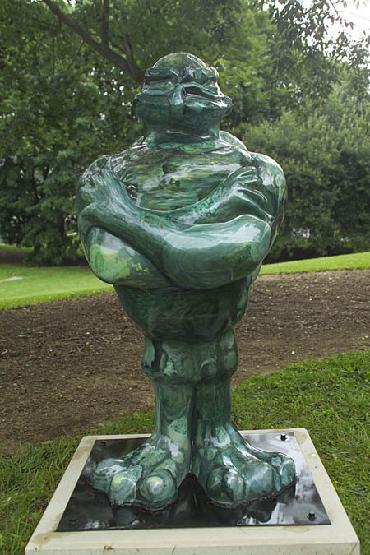 Hokie Bird Statue