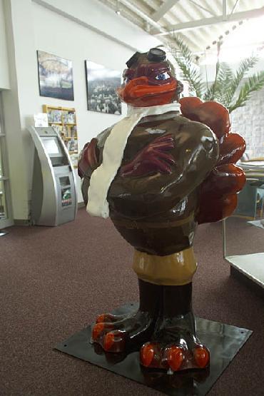 Hokie Bird Statue