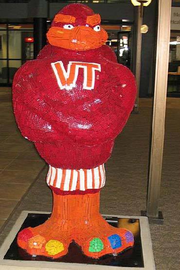 Hokie Bird Statue