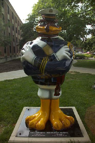 Hokie Bird Statue