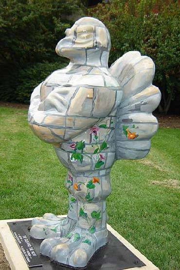 Hokie Bird Statue