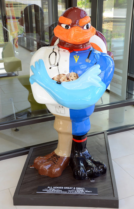 Hokie Bird Statue